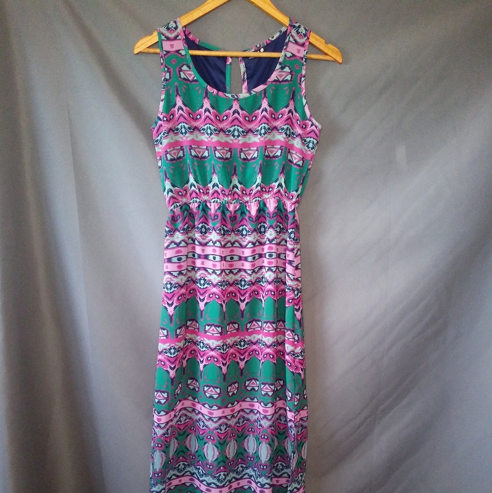 Indulge by Gogo Apparel tank maxi dress